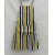 Household Kitchen Restaurant Dedicated Apron Smock Oil-Proof Canvas Stripe Thickening Apron with Pocket