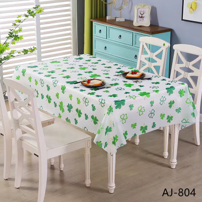 Fashion Small Fresh and Waterproof Oil-Proof Tablecloth Dining Room/Living Room Decorative Tablecloth Coffee Table Table Mat Tablecloth Tablecloth