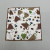 Absorbent Tea Cup Small Square Towel Simple Composite Coral Fleece Small Tower Household Kitchen Wet and Dry Dual-Use Cleaning Towel