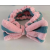 Coral Fleece Striped Hair Band Stretchable Bow Absorbent Soft Makeup Headband Washing Face Hair Band