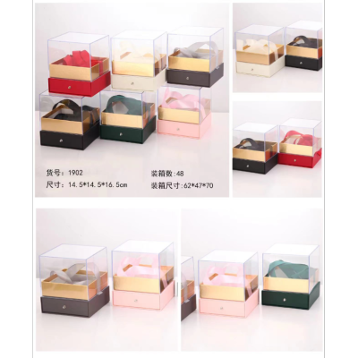 Factory Direct Square Gift Box Multi-Color Gift Box Gift Box Wholesale Custom