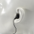 Elderly Cassette Hearing Aid Rechargeable Earplugs Noise Reduction Headset Binaural Wired Sound Expander in-Ear Sound Collector