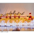 Christmas Decoration Luminous Lamps Warm Color Light Led Atmosphere Party Lighting Elk Gift Box Snowman Santa Claus