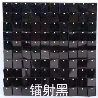 Festival Party Laser Sequins Square panels shimmer Wall Background