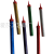 Party Supplies New Style Smoke Stick Solid Color Mixed Set Birthday Decoration Candle Smoke Stick 6 PCs