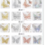 12PC Three-Dimensional Hollow Butterfly Stickers Artistic Home Party Wall Decorative Background Wall Sticker