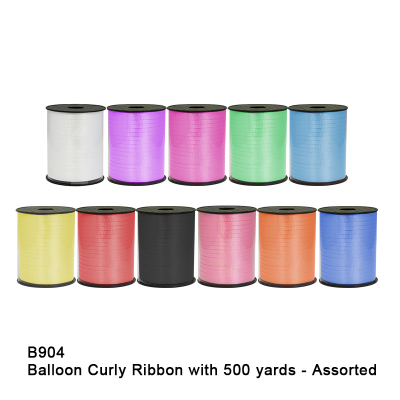 Size 500 Matte Surface Ribbon Birthday Decoration Gift Packing Ribbon Cake Baking Ribbon Matte Surface Balloon Ribbon