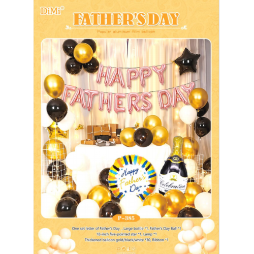 father‘s day party decoration balloon set