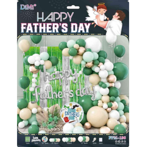 father‘s day party decoration balloon set