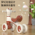 New Children's Alpaca Scooter Four-Wheel Toy Luge Baby Novelty Toy Car Support One Piece Dropshipping