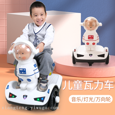 New Balance Bike (for Kids) 1-3-6 Years Old Baby Boys and Girls Electric Car Music Light Toy Car One Piece Dropshipping