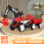 Huina Remote Control Engineering Vehicle Semi-Alloy Long Arm Remote Control Excavator Children's Toy Excavator Hook Machine Toy