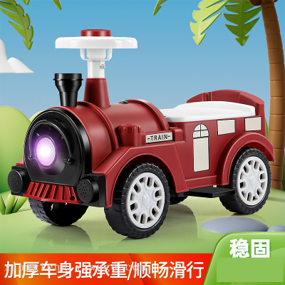 Electric Train Children Can Sit Oversized 1-3-6 Years Old Toys for Baby Boys and Girls Car Can Sit People