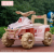 New Children's Electric Car Four-Wheel Baby 1-5 Years Old Sitting Double Drive Cartoon Car Male and Female Baby with Remote Control