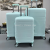 Factory Direct Supply Spot Pp Three-Piece Set Full Color Matching Contrast Color 20-Inch Boarding Bag Aircraft Wheel Trolley Case