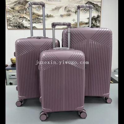 Popular New Pp 3-Piece Set Spot 20-Inch Luggage Universal Wheel Boarding Bag Men's and Women's Business Trolley Case