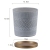 Morandi Straight Cylinder Machine Carving Cement Flowerpot Nordic Affordable Luxury Minimalist Creative Suitable for Succulents Potted Plants