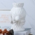 Nordic Style Living Room Creative Ceramic Medium Temperature Head Vase Decorative Ornament Flower Arrangement Dried Flower Art
