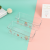 Transparent Storage Box Desktop Acrylic Plastic Sundries Student Dormitory Cosmetics Stationery Organizing Box Desk Box