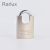 Rarlux Iron Electroplating Pearl Chromium Octagonal Geometric Backpacks Beam Blade Padlock Lock Door Lock Factory Spot Direct Sales