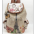 Ethnic Style Special Backpack Women's Fashion Large Capacity Bag Drawstring Buckle Cover Drawstring Embroidered Backpack Factory Wholesale