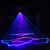 Double-Headed Double-Layer Full Color Laser Lamp Stage Night Show Performance Light KTV Private Room Bar Wedding Voice-Controlled Laser Colored Lights