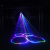 Double-Headed Double-Layer Full Color Laser Lamp Stage Night Show Performance Light KTV Private Room Bar Wedding Voice-Controlled Laser Colored Lights