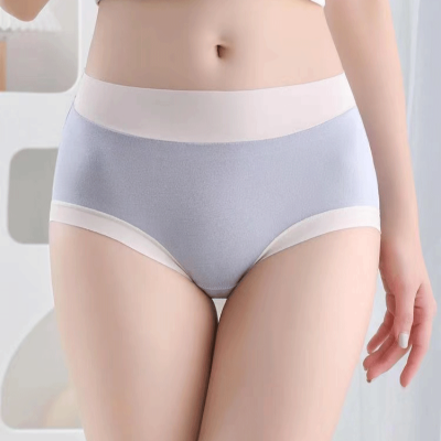 Modal Women's Underwear Seamless Hip-Free Mid-Waist Sexy Belly Contracting and Hip Lifting Nude Feel Briefs One Piece Dropshipping