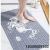 new bathroom mat hot carpet small square non-slip mat water draining pad massage mat water leakage mat multifunctional mat