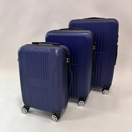 European and American cross-border blue ABS outdoor storage suitcase business trip travel carry-on luggage box password box wholesale