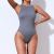 European and American New Quick-Drying Seamless Yoga Bodysuit One-Piece Sexy Sleeveless Siamese Sports Fitness Yoga Wear Women