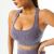 European and American New Seamless Yoga Clothes Long-Sleeve Suit Quick-Drying Sports Underwear Yoga Bra Vest