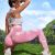 Best-Selling in Stock High Waist Tie-Dye Peach Yoga Trousers Women's Seamless Running Fitness Pants Hip Lifting Sport Tight Trousers