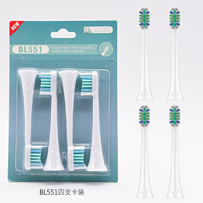 Suitable for Philips Electric Toothbrush Neutral Deep Clean-Type Hx3/6/9 Brush Replacement Head Universal HX-6014