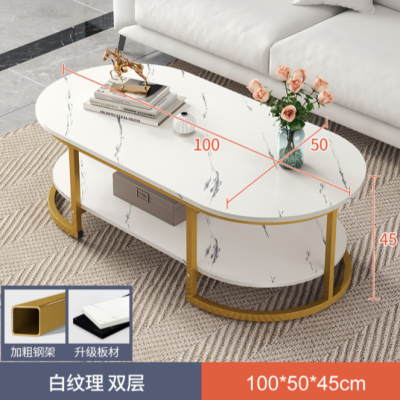Coffee Table Living Room Home Sofa Side Table Side Table Light Luxury and Simplicity Modern Tea Table Small Coffee Table Apartment Small Glass Table