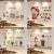 Kitchen Smoke-Proof Stickers Transparent Household Cabinets Stove Tile Sticker Wall Wallpaper Waterproof Moisture-Proof Self-Adhesive High Temperature Resistance