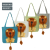 Revealing Lion-Shaped Shoulder Bag Dogs and Cats Small Pet Canvas Tote Bag for Going out Pet Bag