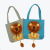 Revealing Lion-Shaped Shoulder Bag Dogs and Cats Small Pet Canvas Tote Bag for Going out Pet Bag