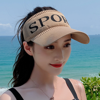 Hat Female Korean Spring Summer Cycling Outdoor Sports Peaked Cap Baseball Cap Male Sun Hat Student Crownless Sun Hat