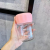 Scale Internet Celebrity Chubby Cup 2023 Hot Water Cup High Temperature Resistant Small Milk Cup Mini Glass Cup Female Portable Soybean Milk Cup