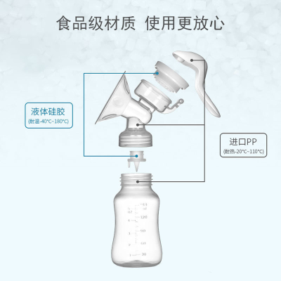 English Packaging Manual Breast Pump Maternal Supplies Silicone Milker Milk Suckling Lactagogue Breast Pump