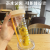 New High-Looking Straw Cup Tea Separation Plastic Cup Female Student Drop-Resistant Portable Large Capacity Juice Portable Cup