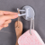 Seamless Rotating Hook Three-Piece Hook Strong Towel Hook Bathroom Tile Punch-Free 3-Piece Paste 3-Claw Hook
