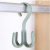 Creative Four-Claw Hook 360 Degrees Rotatable 4-Claw Rack Wardrobe Multifunctional Hanging Bag Tie Drying Rack