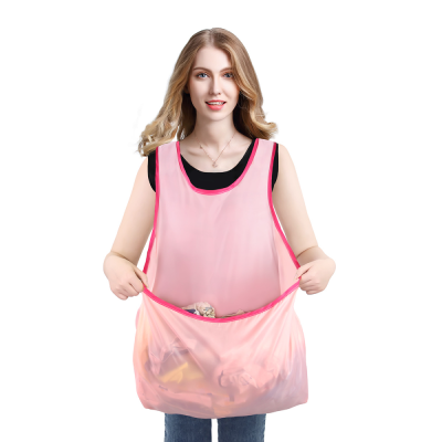 Lazy Household Balcony Portable Clothes Drying Air Clothes Apron Student Women's Clothes Clothes Non-Bending Clothes Drying Apron