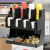 Multifunctional Bar Counter Storage Box Paper Cup Holder Cup Dispenser Coffee Shop Sugar Bag Tissue Storage Grid Factory Wholesale
