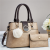 Trendy Simple Solid Color Mix Pack Handbag Wallet Factory Wholesale New Fashion Shoulder Bag Tote Bag