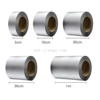 0.8mm Thick Butyl Rubber Tape Color Steel House Roof Crack Leak-Repairing Waterproof Coiled Material High Temperature Resistant Self-Adhesive Leak-Blocking Sticker