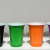 Foreign Trade Export Two-Color Cups Disposable Two-Color Plastic Cup Ps Table Tennis Cup Party Two-Color Cups