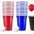Foreign Trade Export Two-Color Cups Disposable Two-Color Plastic Cup PS Table Tennis Cup Party Two-Color Cups